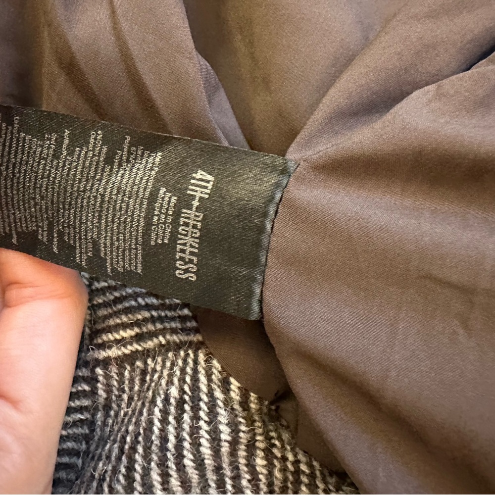 Brown Patterned Jacket - Picture 3 of 6